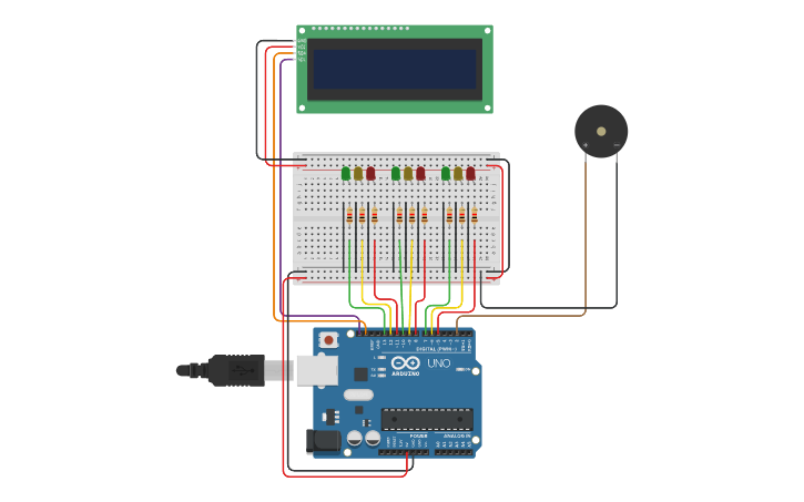 Circuit design test group2 - Tinkercad