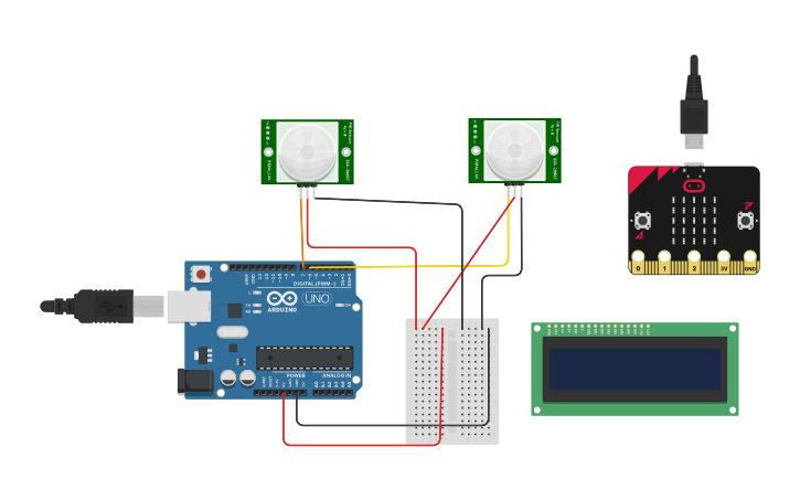 Circuit design Tp confiné - Tinkercad
