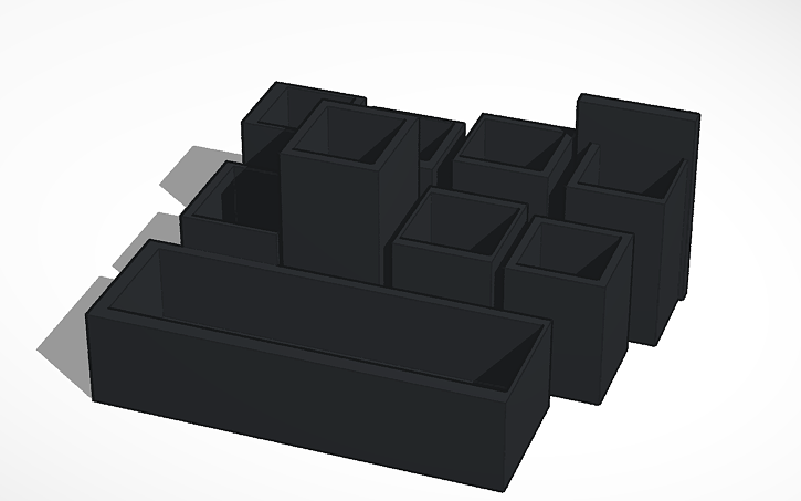 kalem kutu tinkercad