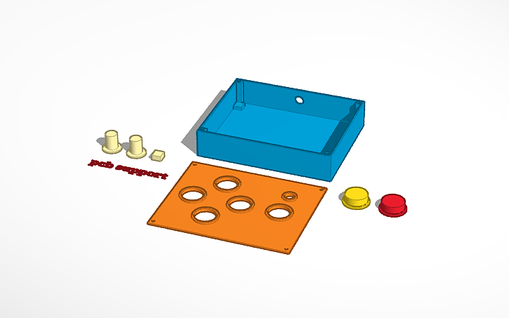 3D design Mini controler for Arduino - Tinkercad
