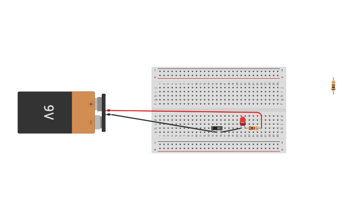 Circuit design Slide Switch - Tinkercad