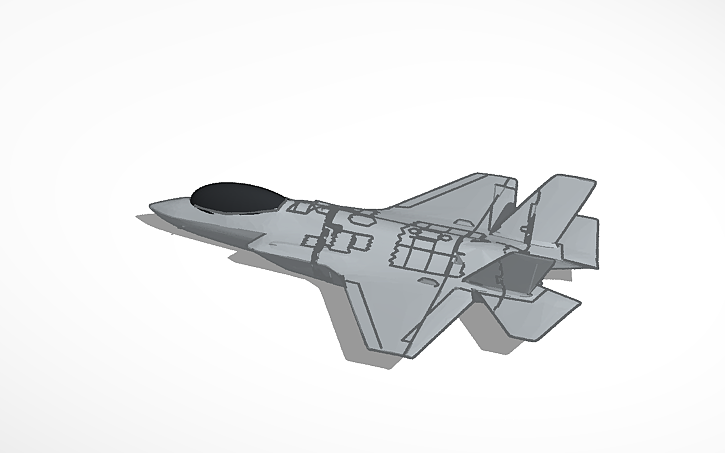 3D Design Fighter Jet Tinkercad 3d-design-fighter-jet-tinkercad