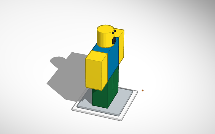 Roblox Noob Tinkercad - 3d design roblox n00b tinkercad