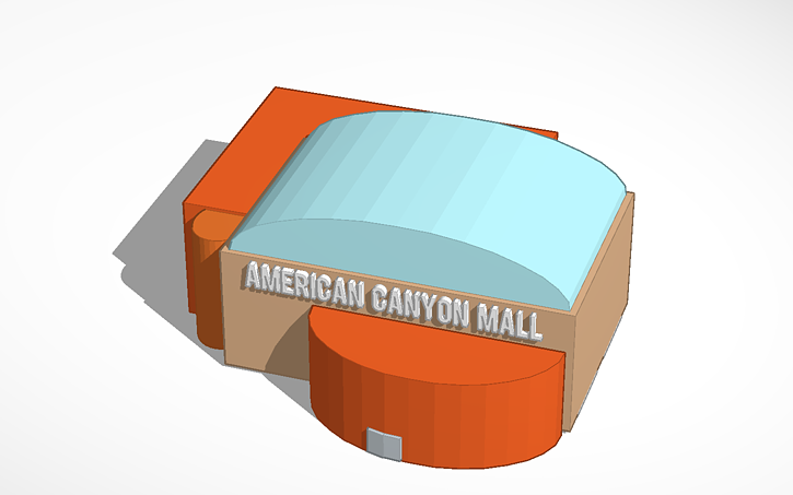 3D design American Canyon Mall | Tinkercad