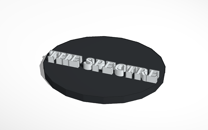 3D design The spectre | Tinkercad