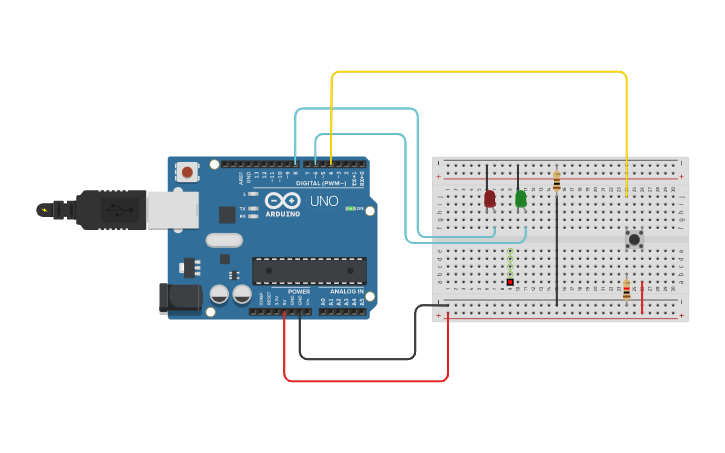 Circuit design A3C1 - Tinkercad