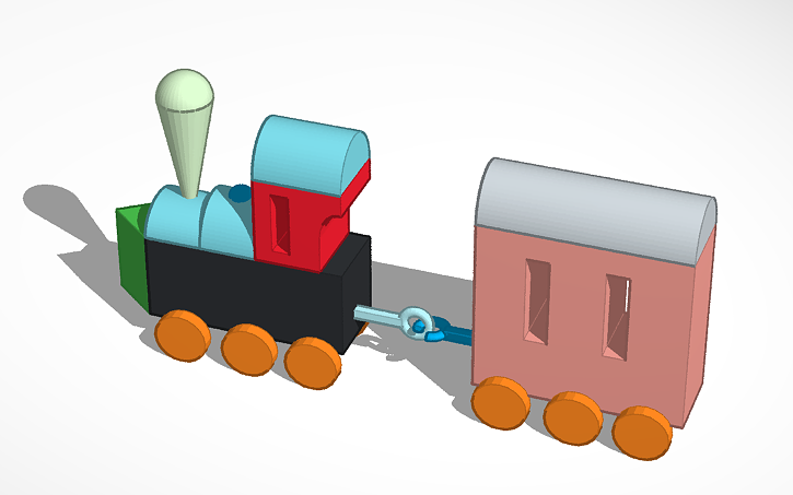 3D design 二和25 Train | Tinkercad