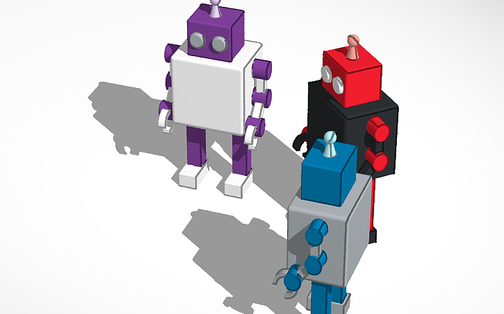 3D design robots - Tinkercad