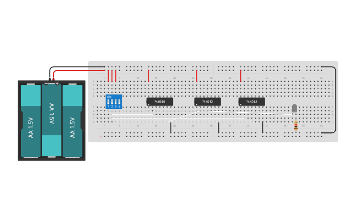Circuit design Actividad 4 - Tinkercad