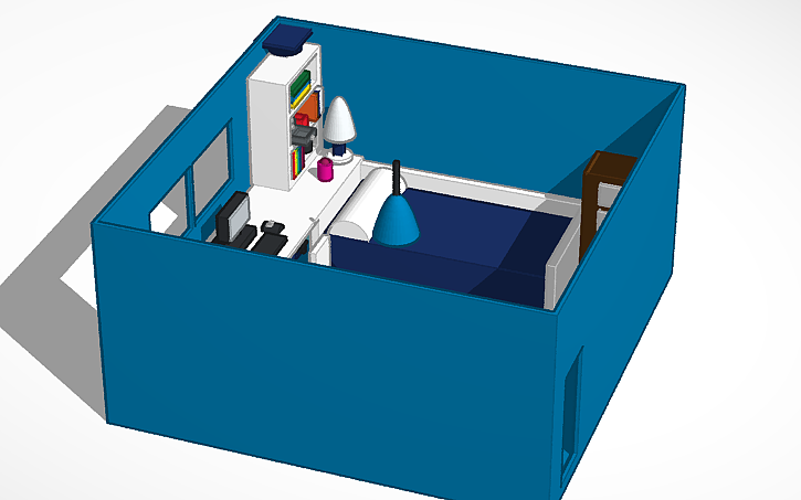 3d Design Bedroom Tinkercad 7693