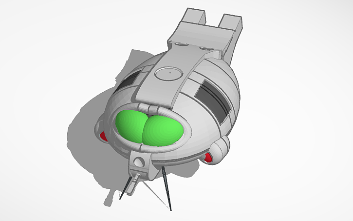 3D design Jeff Wayne fighting machine head (Remake) - Tinkercad