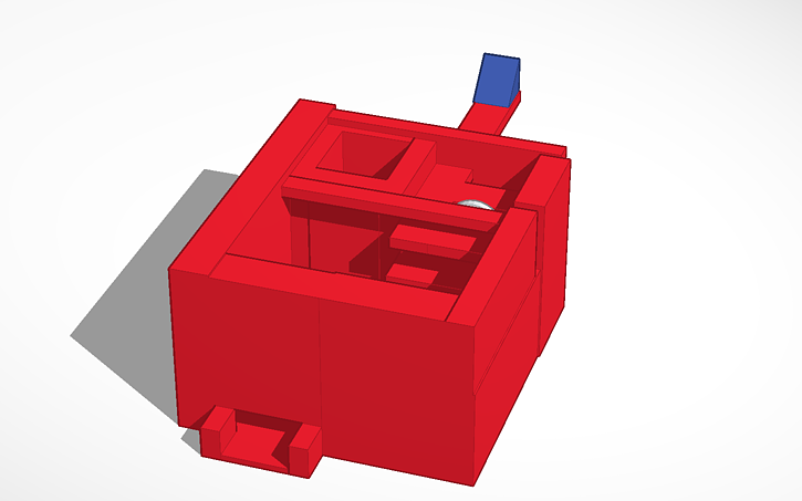 3D design Candy machine + mechanism - Tinkercad