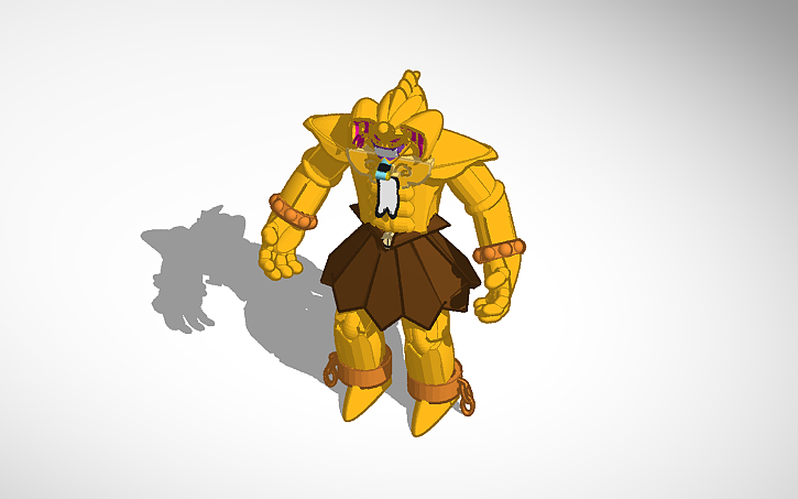 3d Design Exodia The Forbidden One (from Yu-gi-oh) - Tinkercad