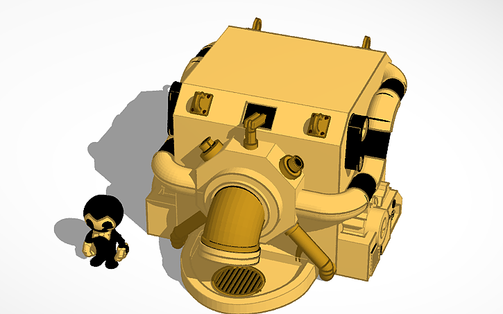Tinker Machine 3D design İNK MACHİNE - Tinkercad
