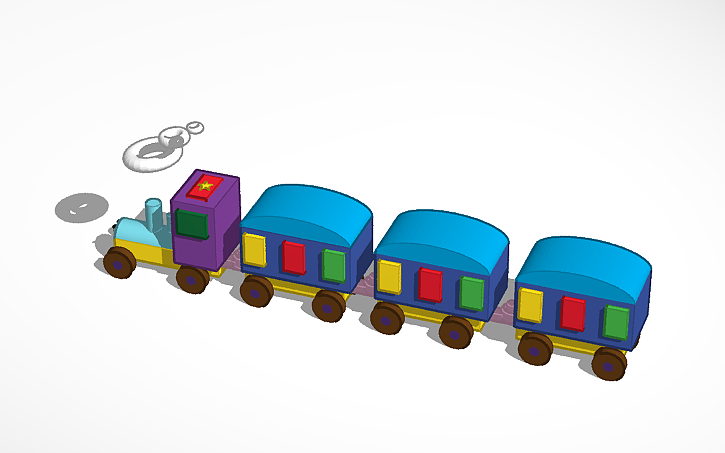 3D design Train | Tinkercad