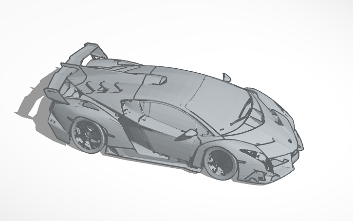 Lamborghini Veneno | Tinkercad