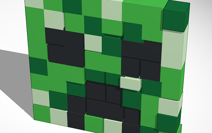 minecraft creeper face