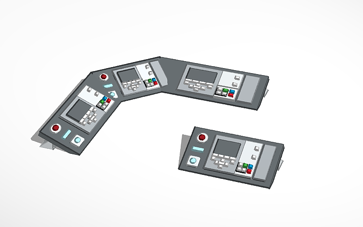 3D design Control Panel - Tinkercad
