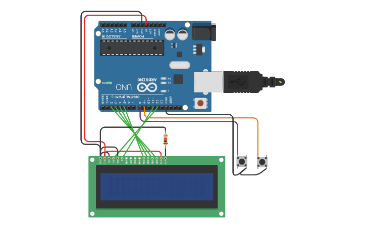 T-Rex Dinosaur Game on Arduino With Tinkercad 