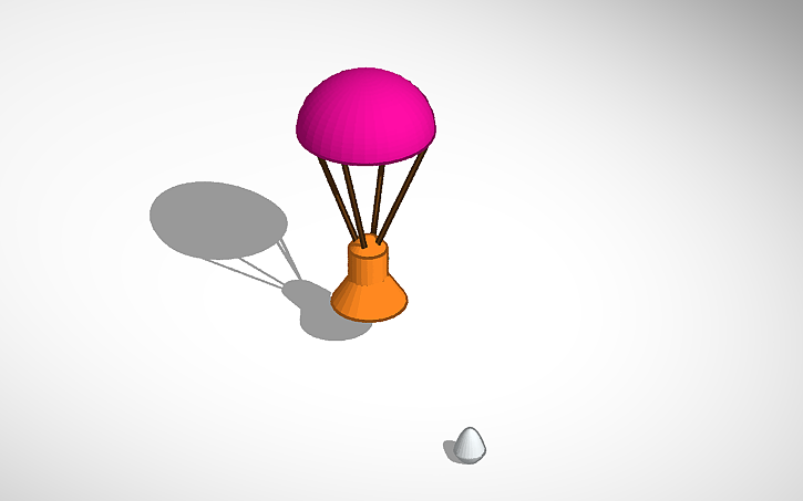 3D design Egg Drop - Tinkercad