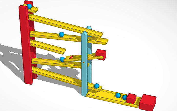 3D design Marble Run - Tinkercad