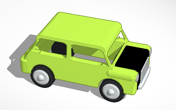 3D design Mr Bean's Car - Tinkercad