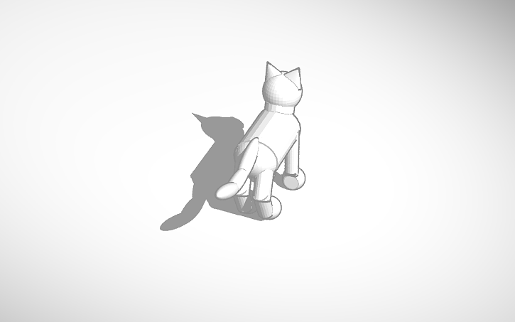 3d Design Cat Tinkercad