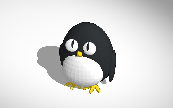 3D design mega pinguino | Tinkercad