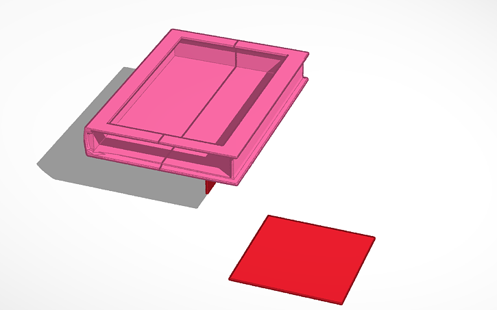 3D design Photo frame - Tinkercad
