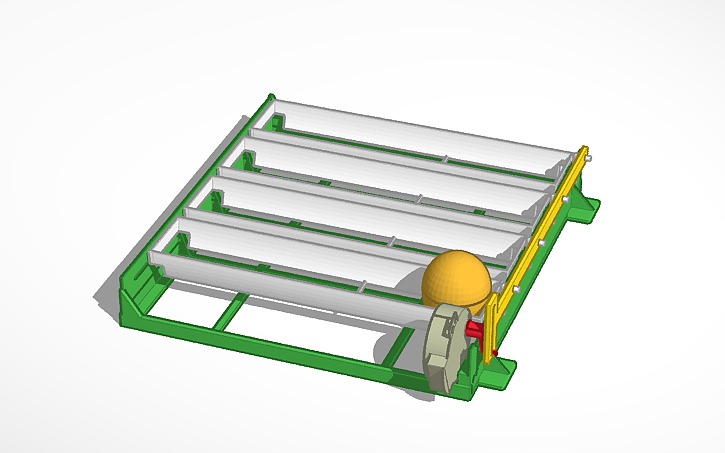 3D design Egg Turner 20 for incubator - Tinkercad