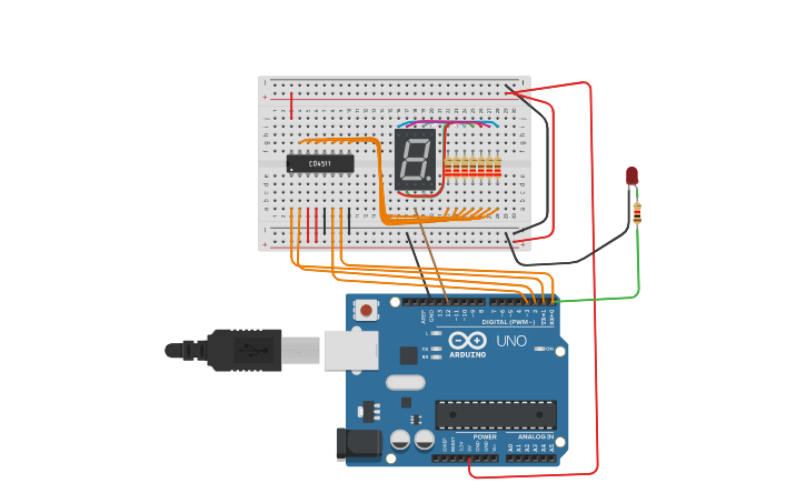 Circuit design 4511 of Grand Albar-Bigery - Tinkercad