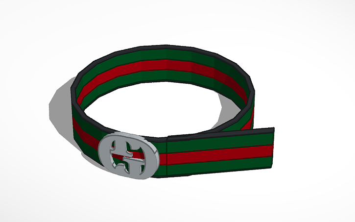 3D design Gucci Belt | Tinkercad