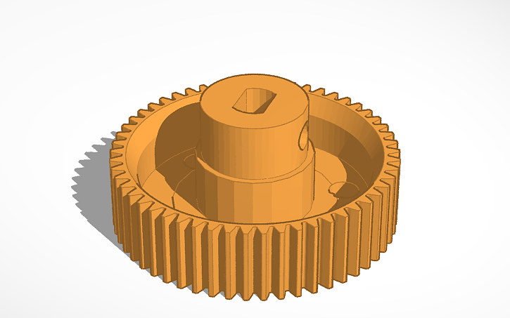 3D design lidar-v1-stepper-pinion-v3 | Tinkercad