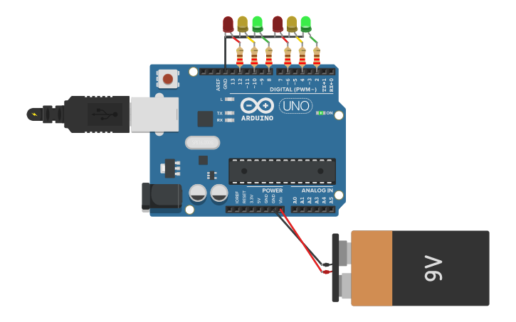 Circuit design P1_4_Claudio Sabater | Tinkercad