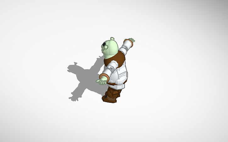 Shrek Coder 3D design Shrek - Tinkercad