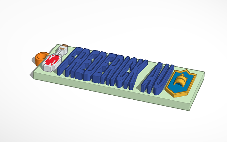 3d-design-fredrick-name-tag-tinkercad