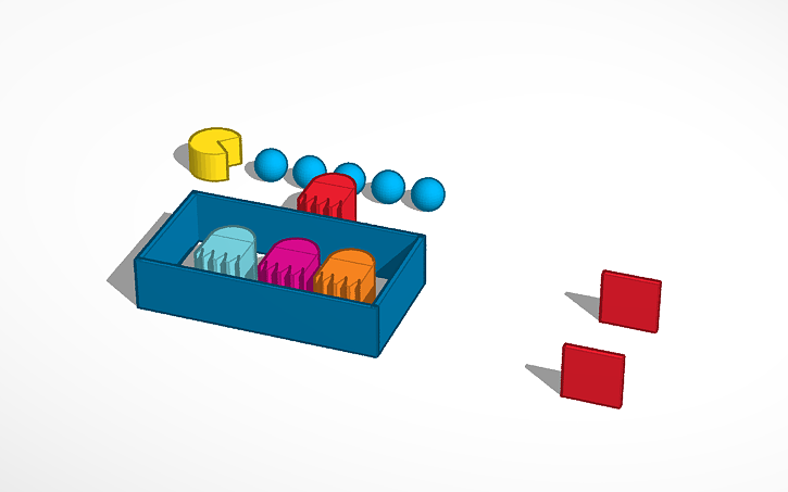 3D design Games - Capcom - Pac-Man - Tinkercad