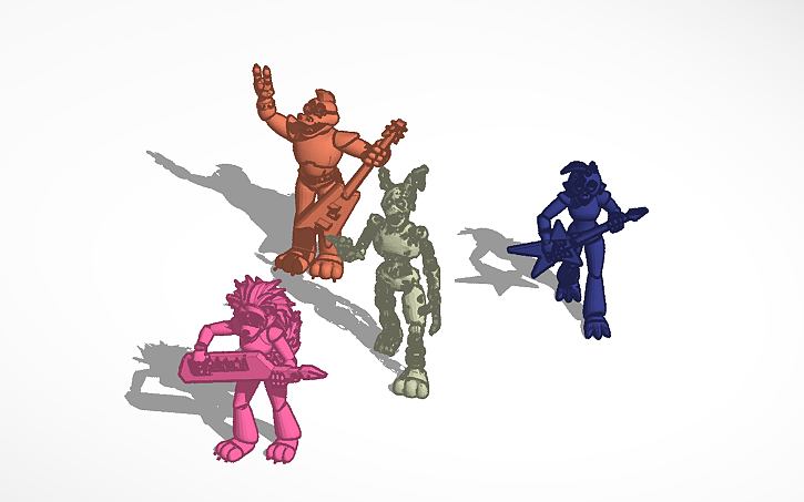 3D design Fnaf sb (wip) - Tinkercad