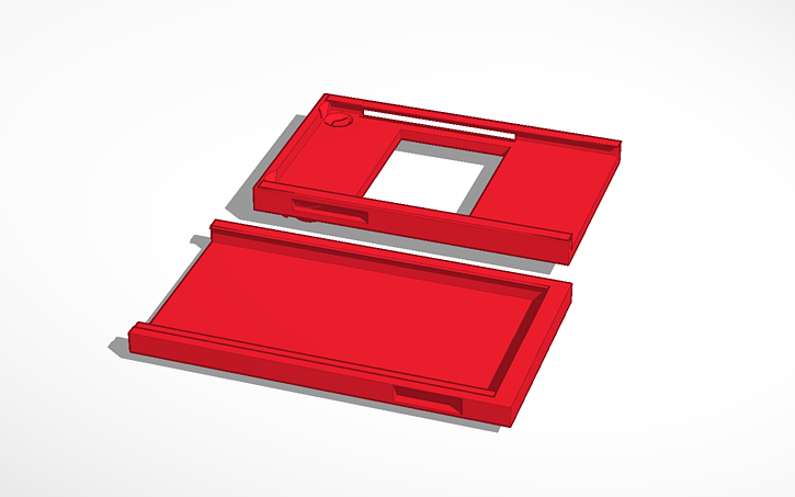 3D design Cell phone case - Tinkercad