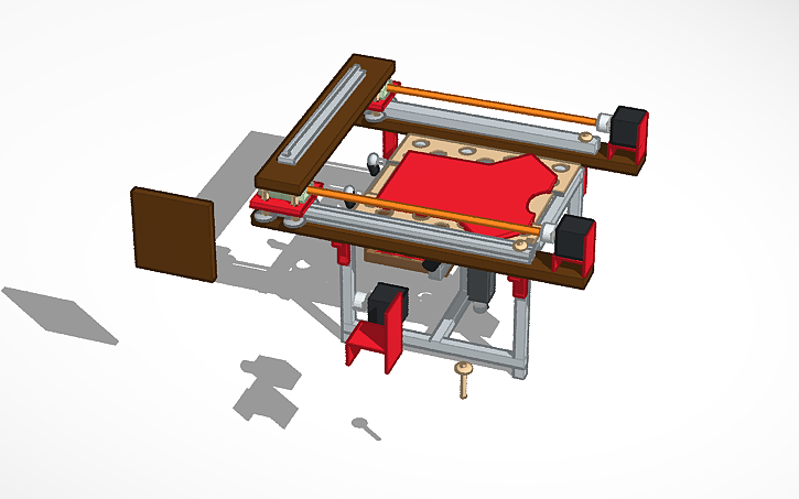 Tinker Machine 3D design Updated folding and ironing machine - Tinkercad