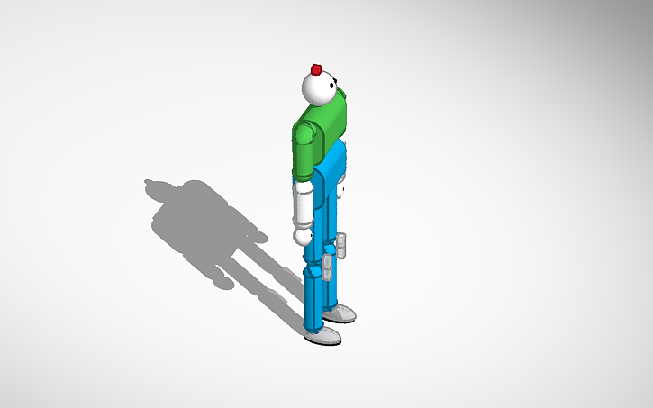 3D design Realistic Ragdoll 2 - Tinkercad