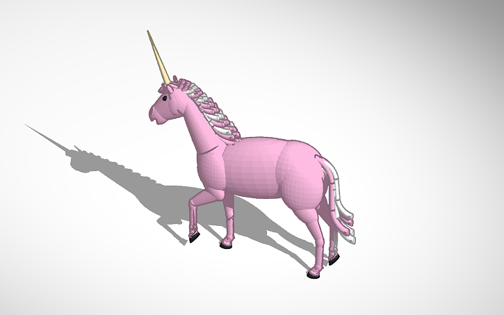 3D design pm2 unicorn | Tinkercad