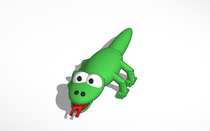 3D design Lizard - Tinkercad