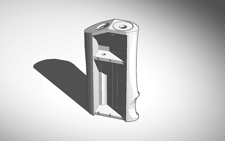 3D design Box Mod JAD - Tinkercad