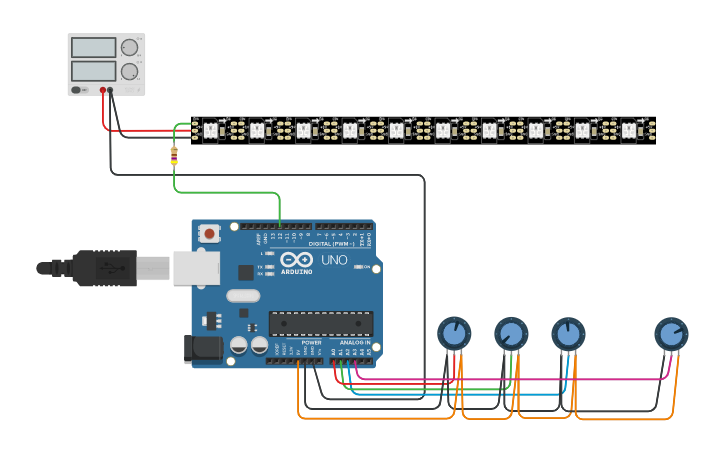 Circuit design Lesson 3 - Addressable RGB LED strips - RGB Control ...