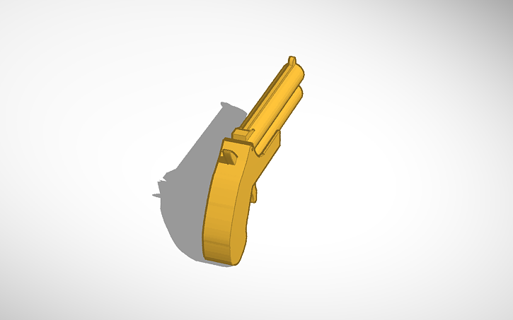 3D design gun - Tinkercad
