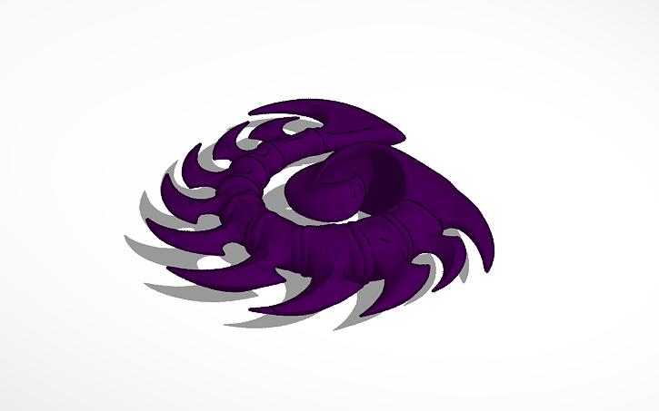 3D design Zerg Symbol | Tinkercad