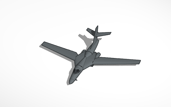 3D design B-1 Lancer | Tinkercad