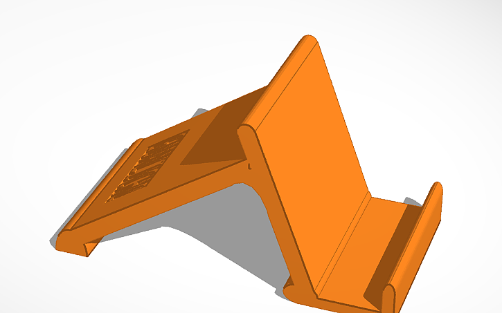 3D design SOPORTE CELULAR - Tinkercad