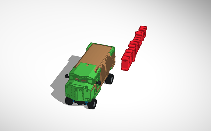 3D design Copy of Off-road van - Tinkercad